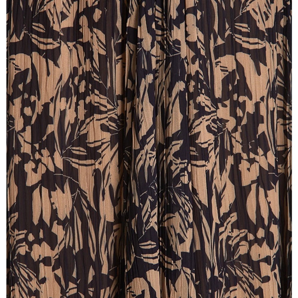 NWT JONATHAN SIMKHAI Priya Cutout Printed Chiffon Maxi Dress - Picture 11 of 14